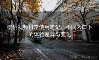 樱桃视频日常使用笔记：不同入口下的体验差异与变化
