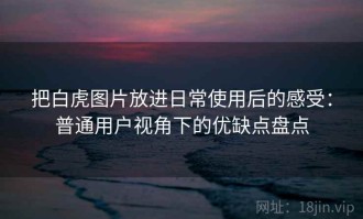 把白虎图片放进日常使用后的感受：普通用户视角下的优缺点盘点