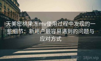 天美密桃果冻mv使用过程中发现的一些细节：新用户最容易遇到的问题与应对方式
