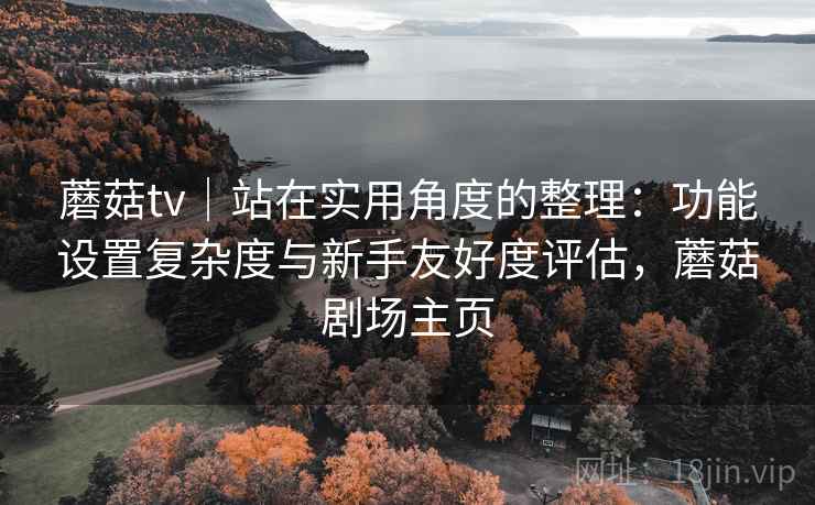 蘑菇tv｜站在实用角度的整理：功能设置复杂度与新手友好度评估，蘑菇剧场主页