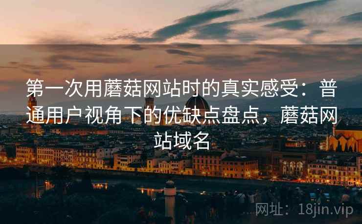 第一次用蘑菇网站时的真实感受：普通用户视角下的优缺点盘点，蘑菇网站域名