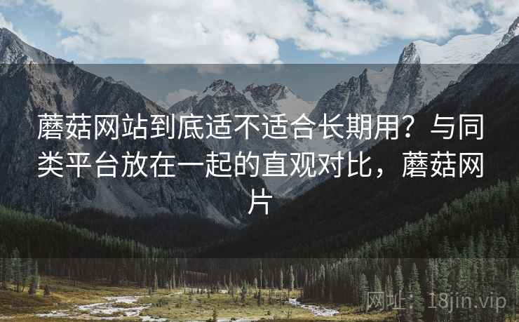 蘑菇网站到底适不适合长期用?与同类平台放在一起的直观对比,蘑菇网片 蘑菇网站到底适不适合长期用?与同类平台放在一起的直观对比,蘑菇网片